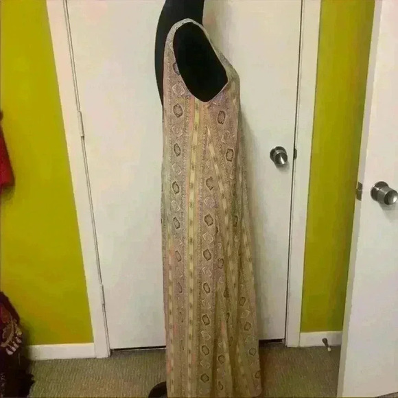 Mumu Patterned Maxi Dress Size Small🍓 - Picture 5 of 8